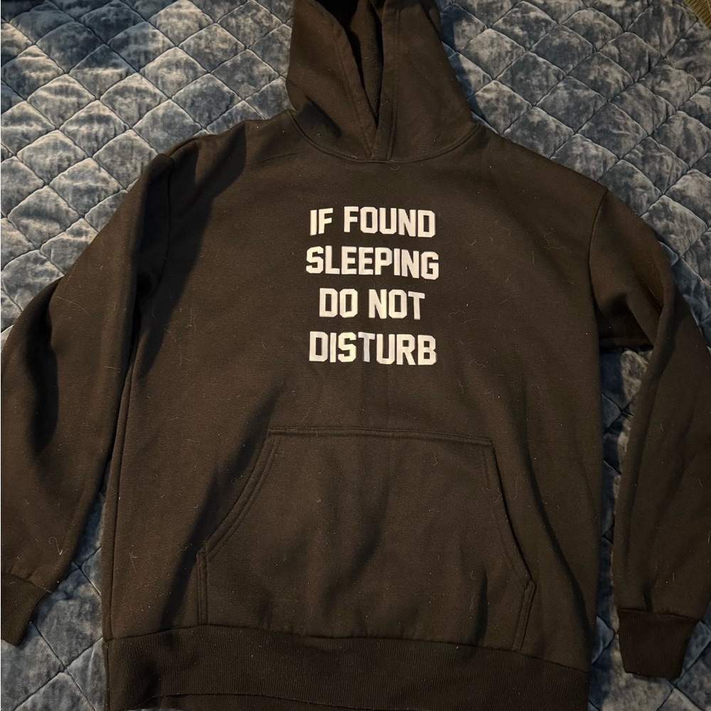 Black Hoodie with Sarcasm!